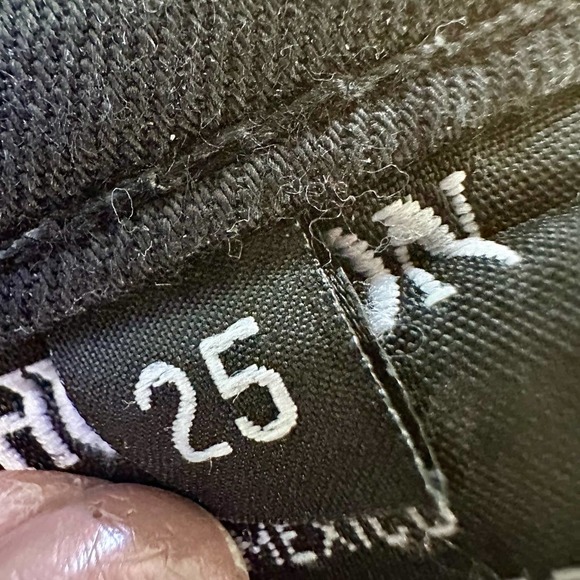 HUDSON Anthropologie‎ Low-Rise Skinny Jeans Women’s 25X28 Black Krista Ankle - Picture 7 of 12